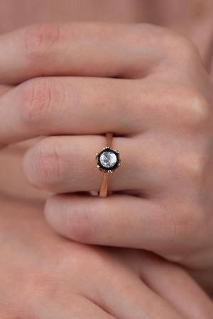 0,32 Carat Elmas Tektaş Yüzük