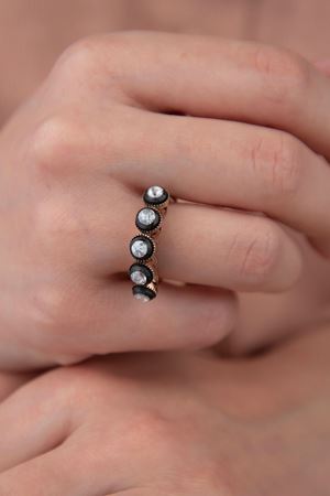 0,53 Carat Elmas Beştaş Yüzük