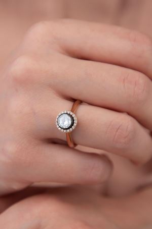 0,48 Carat Elmas Tektaş Yüzük