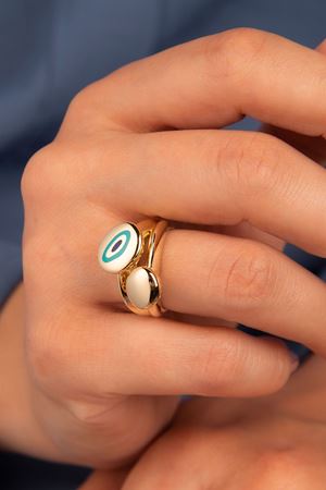 Fortuna 14 Ayar Sarı Altın Yüzük