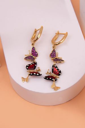 Monarch Butterfly Küpe