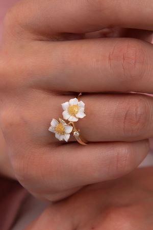 ROBERTO BRAVO White Dreams Yüzük