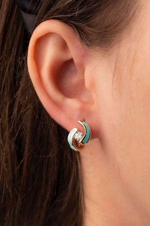 Eterna Yin-Yang Set Küpe