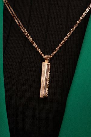 14 Ayar Rose Altın Tasarım Set Kolye