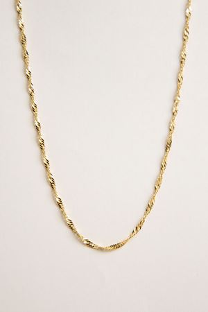 14 Ayar Sarı Altın Singapur Zincir