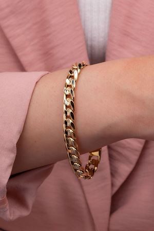 14 Ayar Sarı Altın Gurmet Bileklik