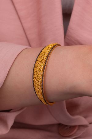 14 Ayar Sarı Altın Yadigar Bilezik