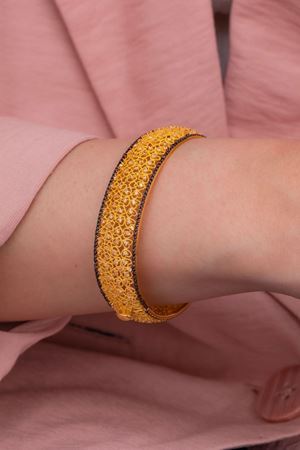 14 Ayar Sarı Altın Yadigar Bilezik