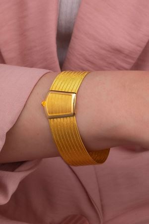 22 Ayar Sarı Altın 9 Sıra Trabzon Bileklik