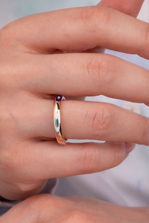 Fortuna 14 Ayar Sarı Altın Yüzük