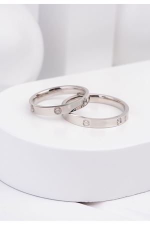 14 Ayar Altın 3 Mm Tasarım Erkek Alyans