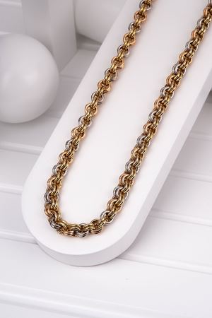 14 Ayar Altın Tasarım Zincir