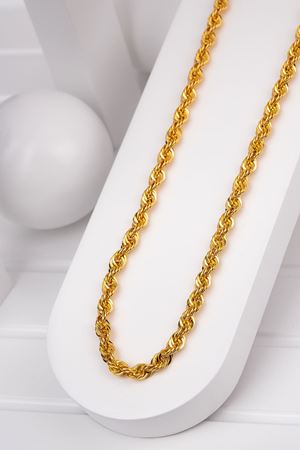 14 Ayar Sarı Altın Halat Zincir