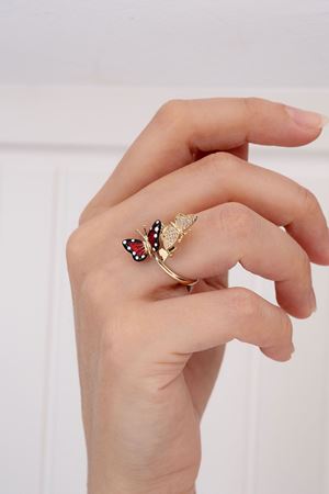 Monarch Butterfly Yüzük