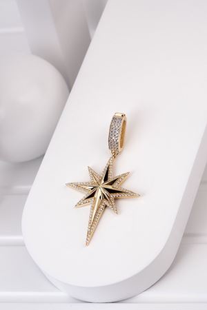 Çağla X Ema Kutup Yıldızı Charm Kolye Ucu