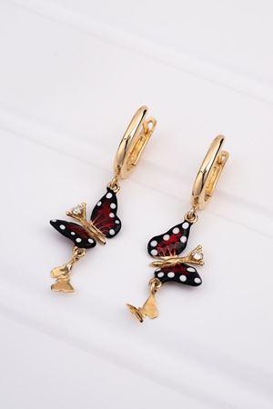 Monarch Butterfly Küpe