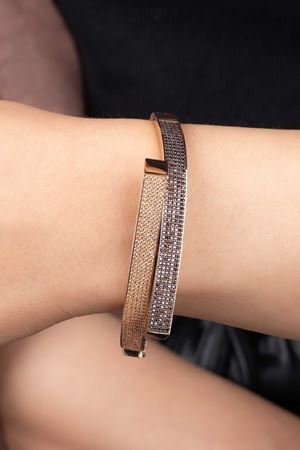 14 Ayar Rose Altın Tasarım Bilezik