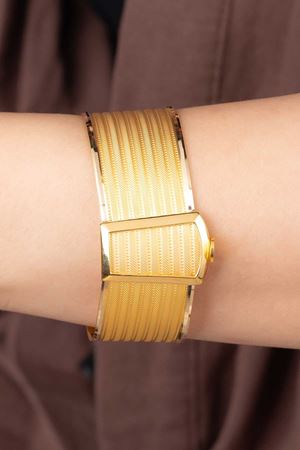 14 Ayar Sarı Altın Trabzon Bilezik