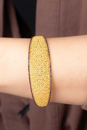 14 Ayar Sarı Altın Yadigar Bilezik