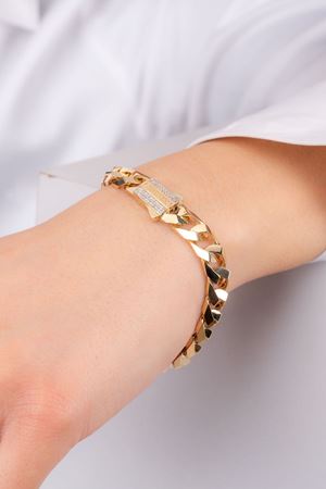 X Çağla Sarı Altın Set Gurmet Bileklik