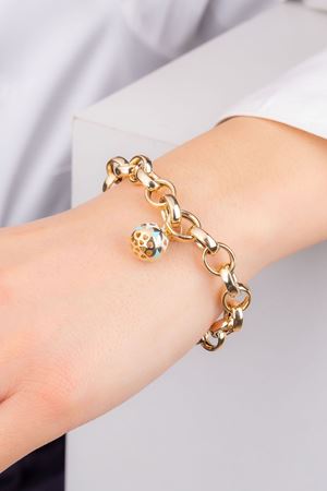 14 Ayar Sarı Altın Eterna Kozmos Bileklik 