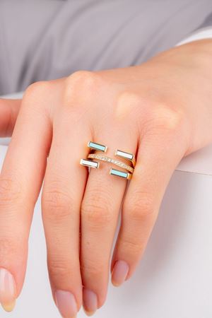 14 Ayar Altın Minima Koleksiyon Yüzük