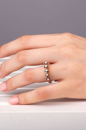 0,21 Carat Elmas Sırataş Yüzük