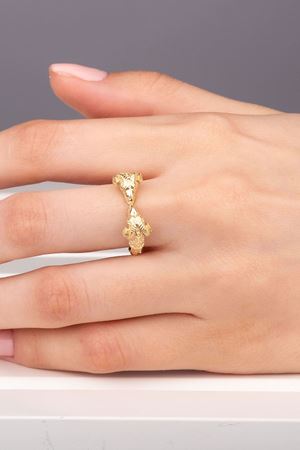 14 Ayar Sarı Altın Koç Yüzük