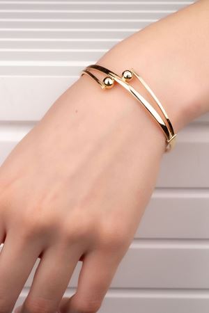 14 Ayar Sarı Altın Toplu Bilezik