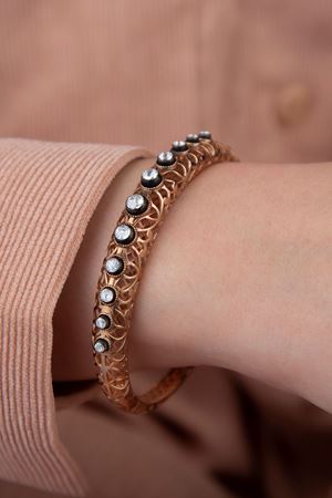 0,67 Carat Elmas Tasarım Bilezik