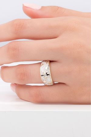 14 Ayar Altın Eterna Kutup Yıldızı Yüzük