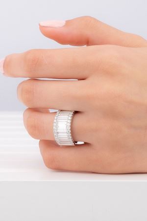 3,03 Carat Pırlanta Tasarım Baget Yüzük