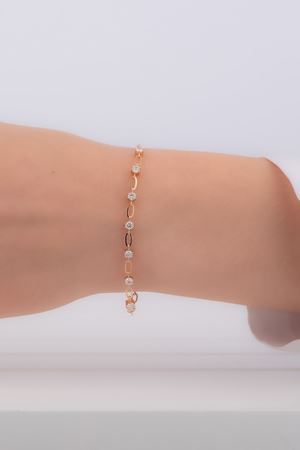 0,65 Carat Pırlanta Sırataş Bileklik