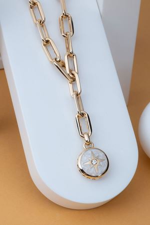 14 Ayar Altın Eterna Kutup Yıldızı Gerdanlık