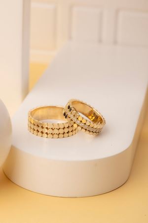 14 Ayar Sarı Altın Erkek Alyans