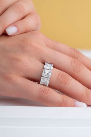 4,97 Carat Pırlanta Tamtur Baget Yüzük