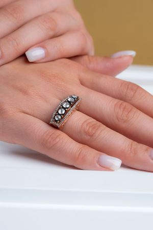 0,64 Carat Elmas Sırataş Trend Yüzük