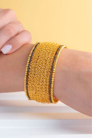 14 Ayar Altın Yadigar Koleksiyon Bilezik