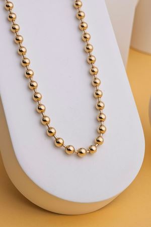 14 Ayar Altın Toplu Zincir