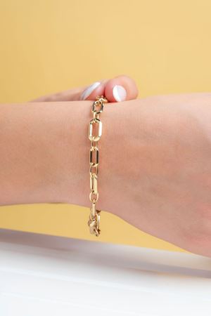 14 Ayar Altın Trend Bileklik