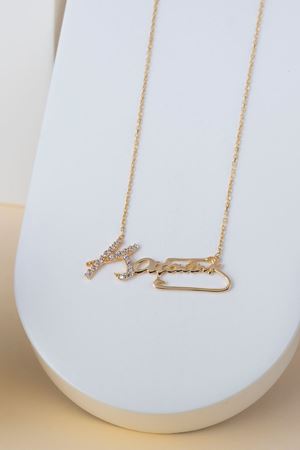 14 Ayar Altın Atatürk İmza Kolye