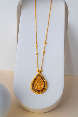 14 Ayar Altın Yadigar Küçük Damla Kolye