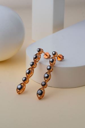 0,36 Carat Elmas Su Yolu Küpe