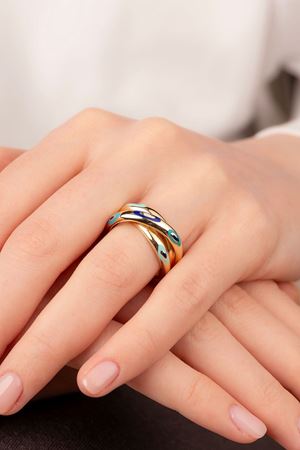 14 Ayar Altın Fortuna Koleksiyon Cetaş Yüzük