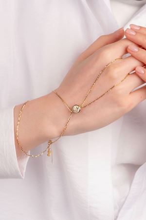 14 Ayar Altın Eterna Kutup Yıldızı Zincirli Şahmeran