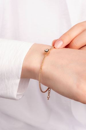 0,12 Carat Elmas Tektaş Bileklik