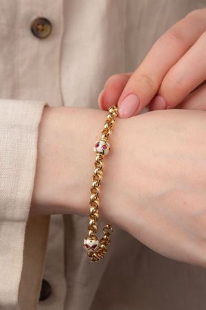 14 Ayar Altın 3 Toplu Modern Bileklik