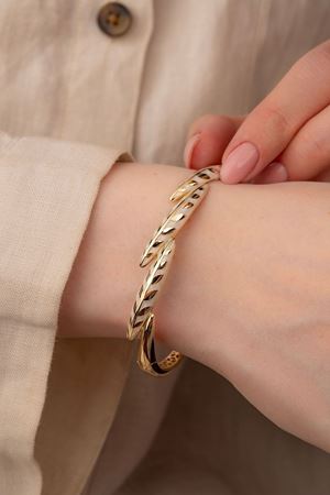 14 Ayar Altın Olivia Koleksiyon Cetaş Bilezik