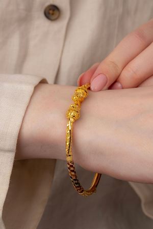 22 Ayar Altın Hint İşi Bilezik