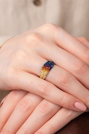 ROBERTO BRAVO T1017 Global Warming Yüzük